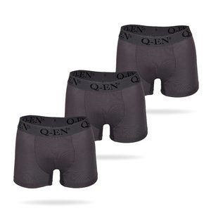 HYKEE M's Bamboo Soft Stretch Boxer Brief - 3 PACK